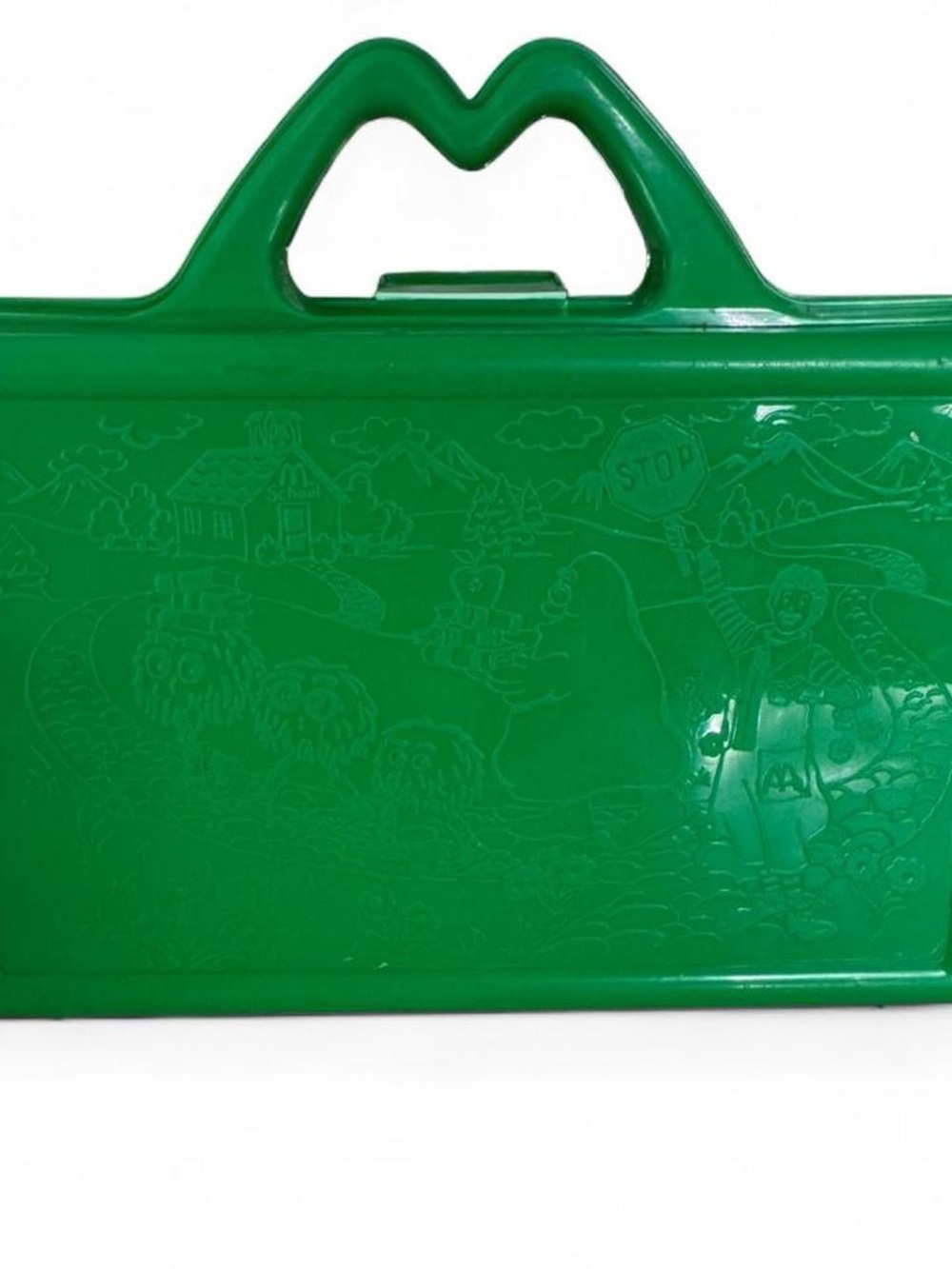 Vintage green McDonald’s lunch box pencil case